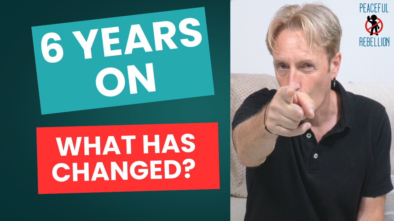 SIX years and only ONE constant Peaceful Rebellion
