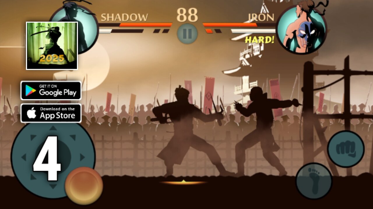 Shadow Fight 2 Gameplay Walkthrough Part 4 (iOS, Android) | Shadow Fight 2