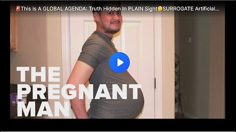 "Global Agenda Unveiled: The Hidden Truth about Surrogate Artificial Wombs - Listen and Learn"