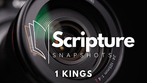 02-08-26 - 1 Kings - Joel McIntyre