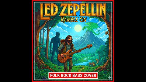 Led Zeppelin Ramble On Bass Cover – Classic Rock Bass 🇬🇧