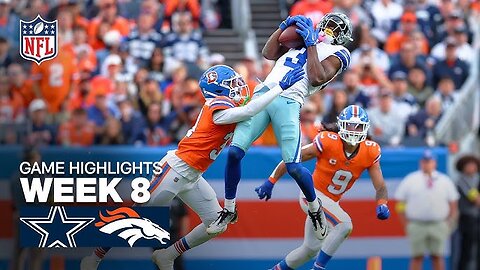 Dallas cowboys vs Denver Blancos highlights