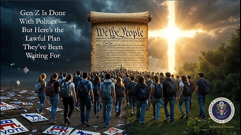 Gen Z Is Done With Politics — But Here’s the Lawful Plan They’ve Been Waiting For