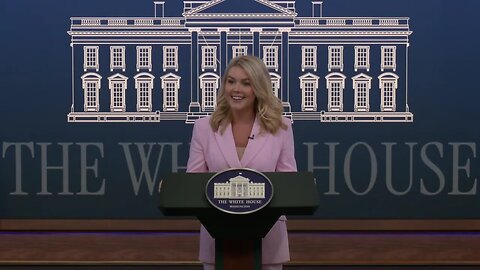 KAROLINE LEAVITT | Press Secretary Karoline Leavitt Briefs Members of the New Media, Apr. 28, 2025