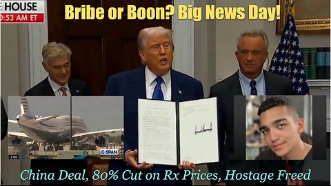 Bribe or Boon--Trump's Big News