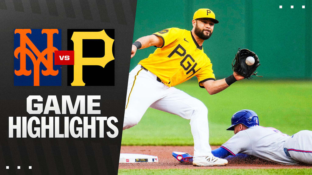 Mets vs Pirates Highlights 06 27 2025 MLB