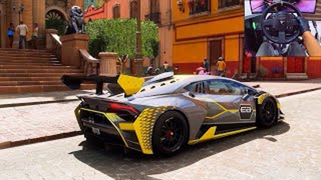 Lamborghini Huracan Super Trofeo - Forza Horizon 5 | Thrustmaster TX