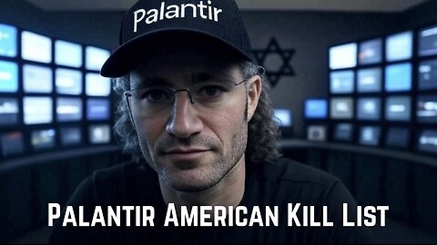 Palantir American Kill List by Nick Fuentes