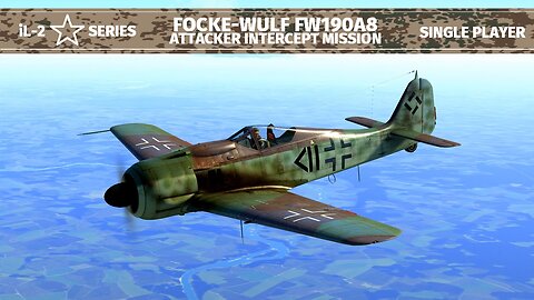 IL2 Series FW-190A8 in Action 4K UHD
