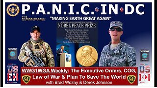 PANIC in DC, CIC Culls [DS], Clinton Subpoenas, Russia & Gold Defies Fed! Derek Johnson, Brad Wozny