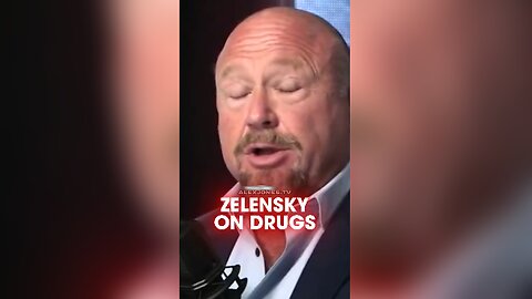 Alex Jones: Zelensky Drugged Out of His Mind During Trump Meeting - 8/18/25