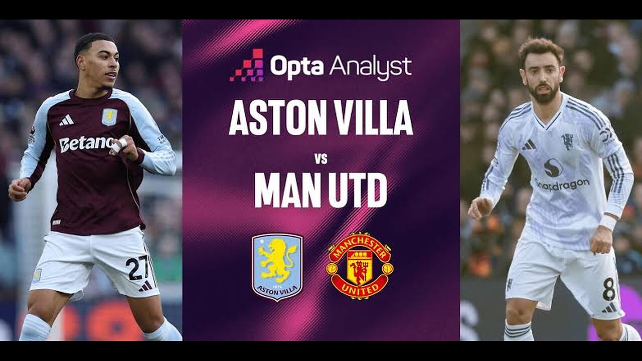 Aston Villa vs Manchester United game highlights