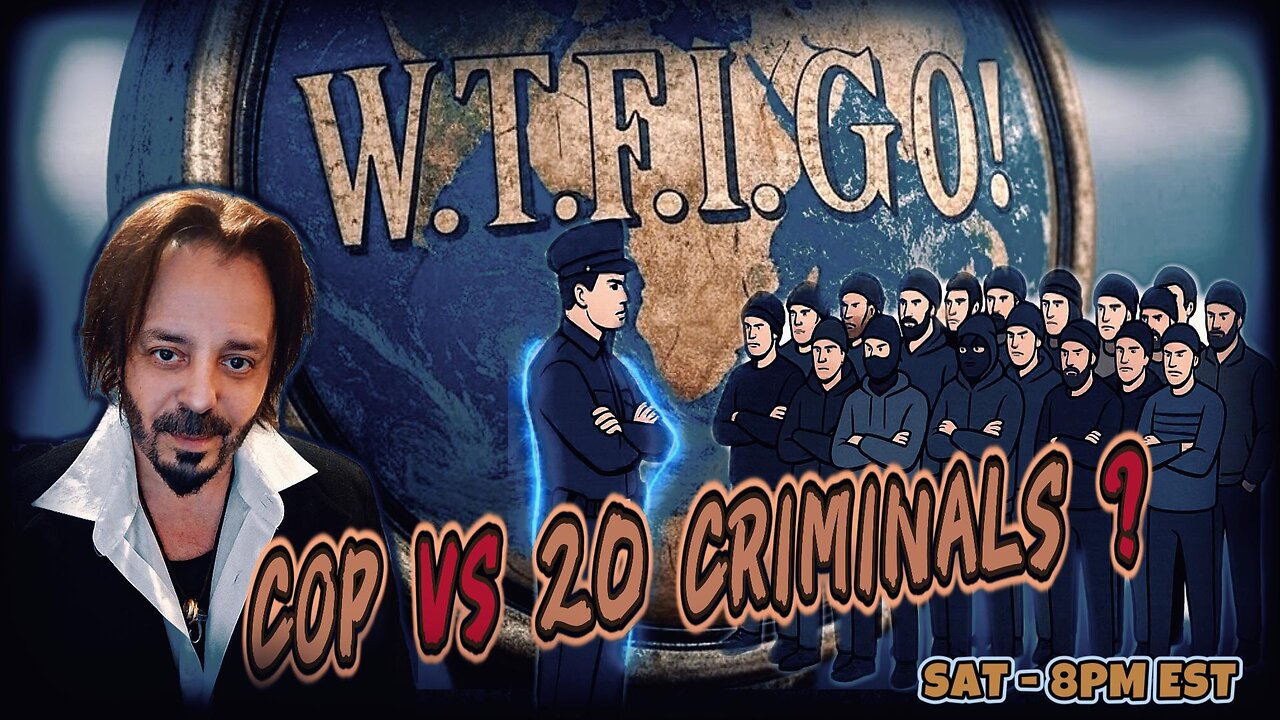A COP VS "20" CRIMINALS????