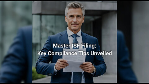 Cracking the Code: Customs Bond, Customs Brokerage, and ISF Filing Demystified!