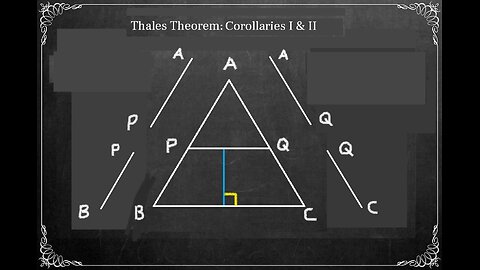Thales Theorem: Corollaries I & II