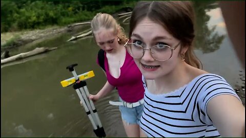 Hanging out down by the river last summer