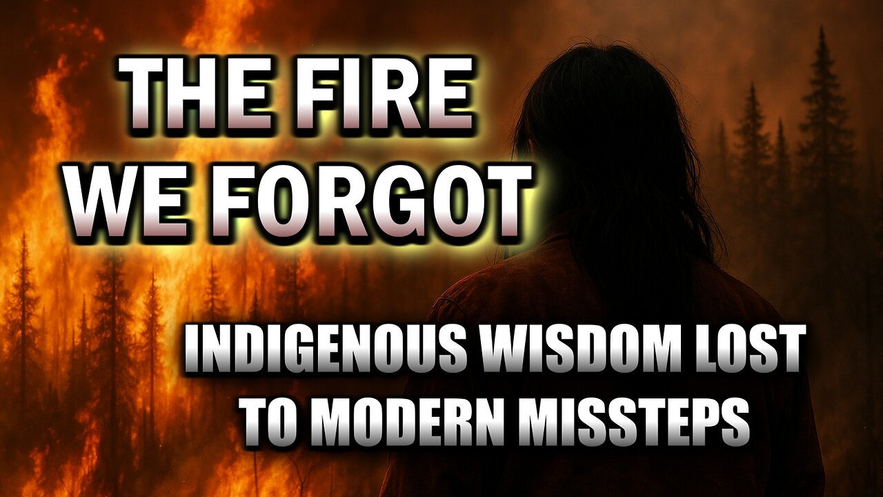 The Fire We FORGOT: Indigenous Wisdom Lost to Modern Missteps