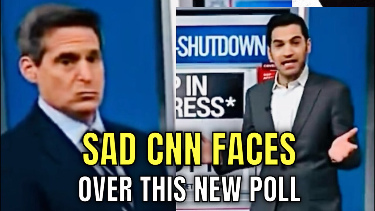 PANIC in the CNN Control Room over this BAD NEWS for Democrats on who gets BLAME for the Shutdown!😂