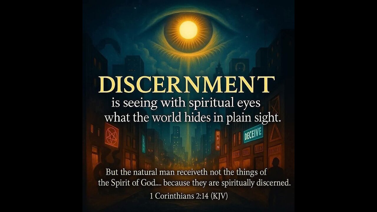 Discernment brings Unity