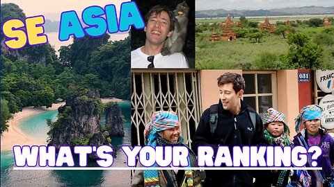 What % of People Have Visited These SE Asian Countries? Where do YOU Rank?