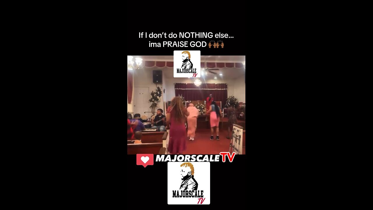 God did it!! 💃🏽💃🏽 #praisebreak #majorscaletv