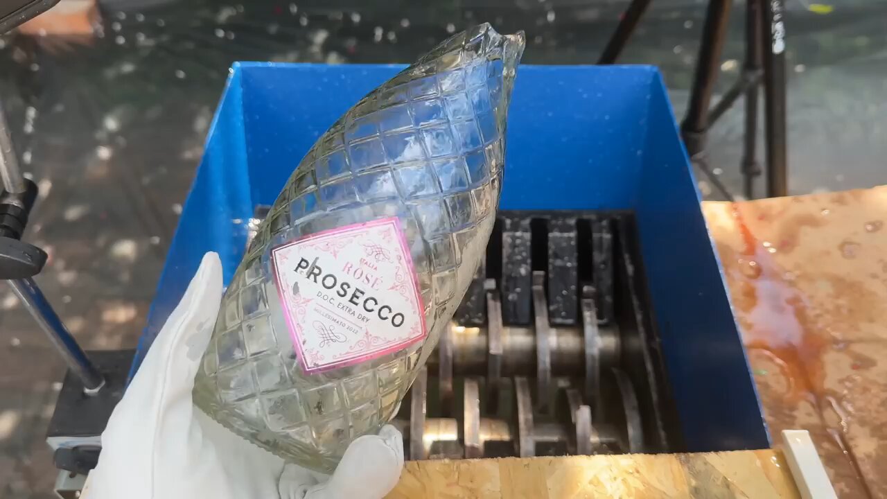 BOTTLE CRUSHING ASMR SATISFYING