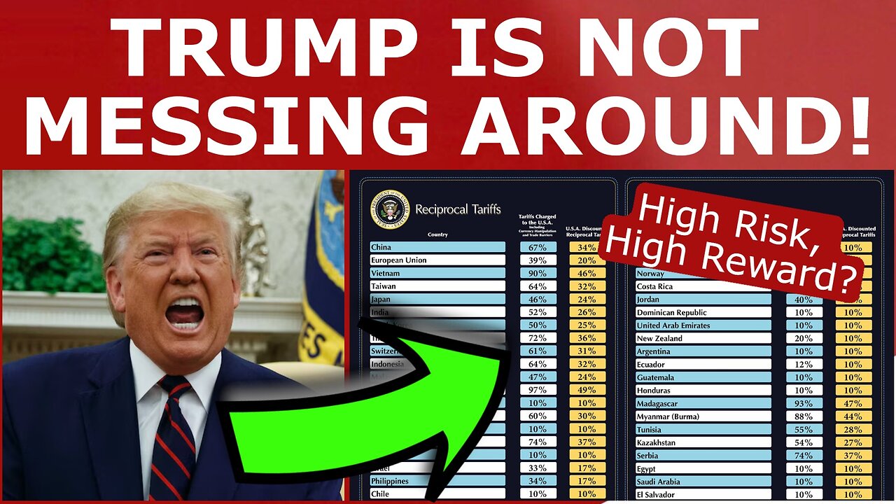 Trump Announces MASSIVE Tariffs in BOLD Move!