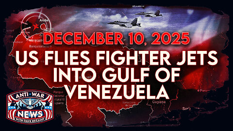 US Flies Fighter Jets Into Gulf of Venezuela, Zelensky Rules Out Ceding Territory, and More