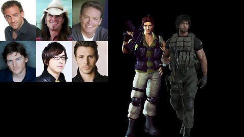 Video Game Voice Comparison- Carlos Oliveira (Resident Evil)