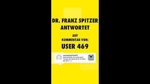 Antwort auf User469