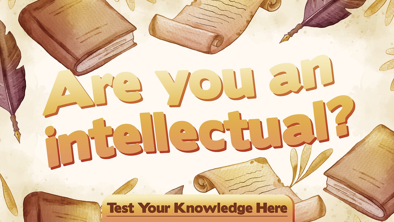 Quiz For Intellectuals