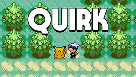 Pokemon Quirk - GBA ROM Hack, random trainer battles, new starters, level-up moves changed and more