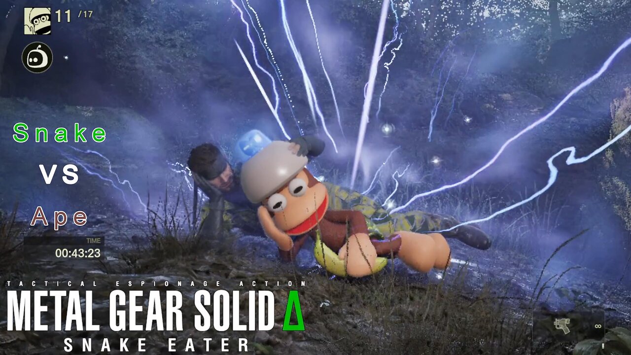 Metal Gear Solid 3 Delta Operation Snake Vs Ape