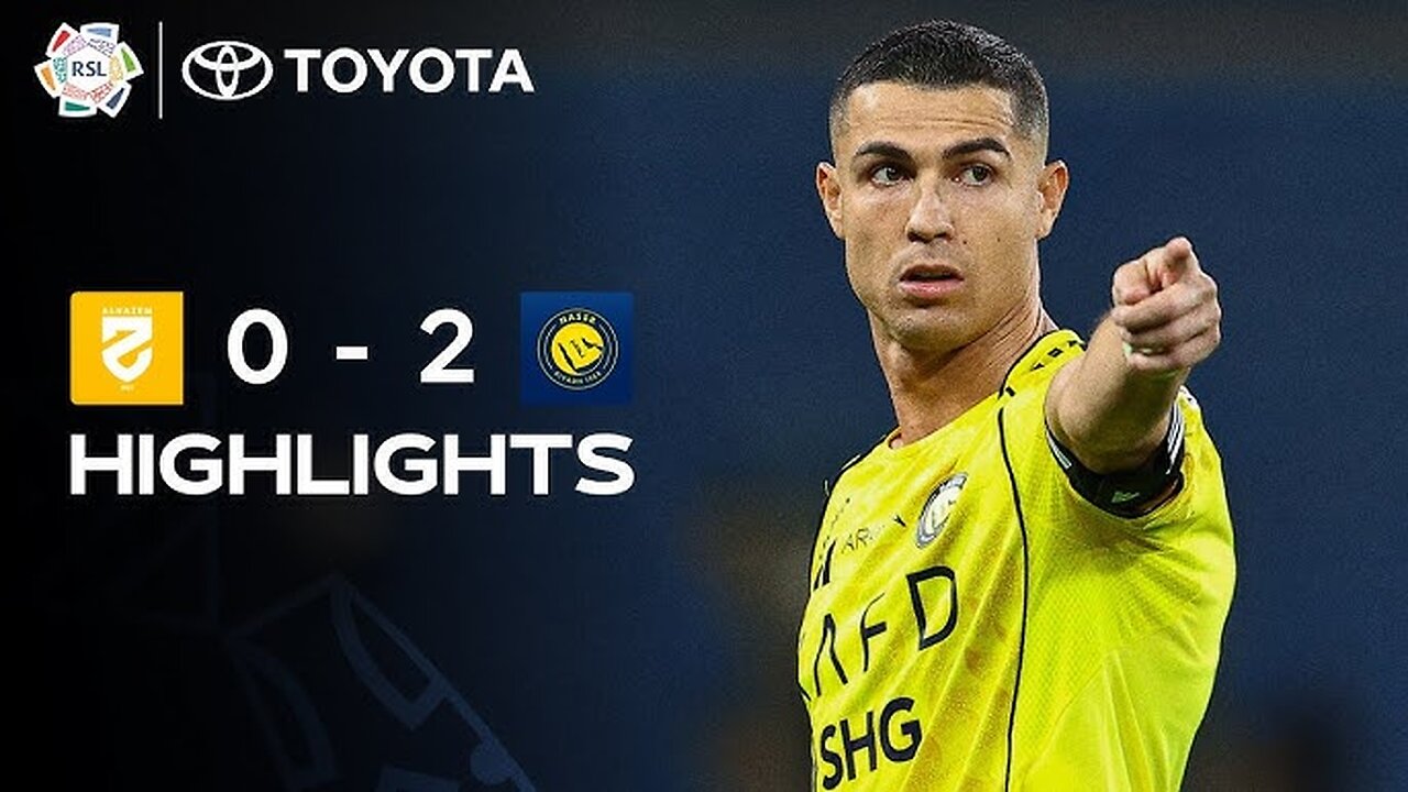 Ronaldo and Felix fire Al Nassr to a 2-0 victory