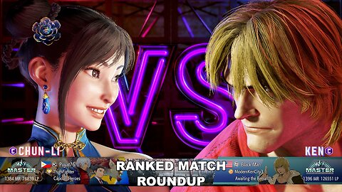 Kuya Kalbo SF6 Ranked Match Roundup. Chun Li Master Rank [Hori Fight Stick]
