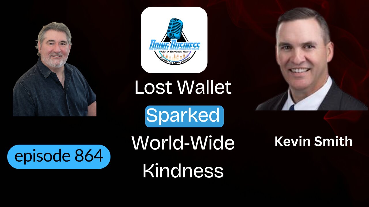 Kevin Smith: Kindness Changes Lives, Starts With One Act