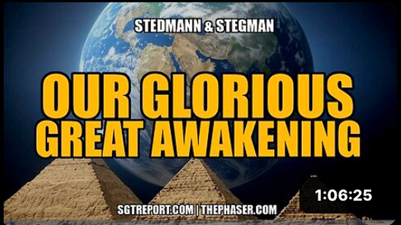"Stedmann & Stegman: Your Glorious Great Awakening"