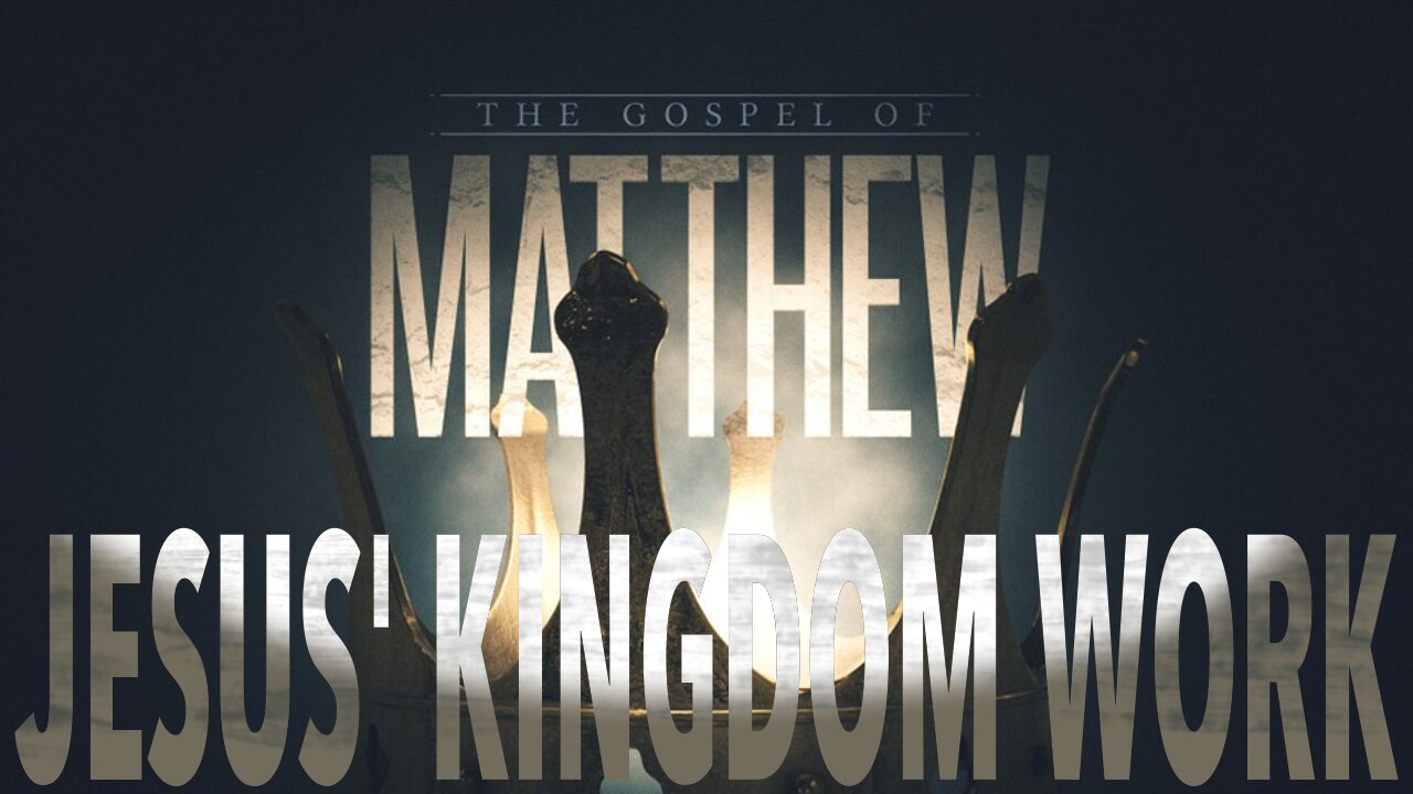 Jesus' Kingdom Work | contemporary