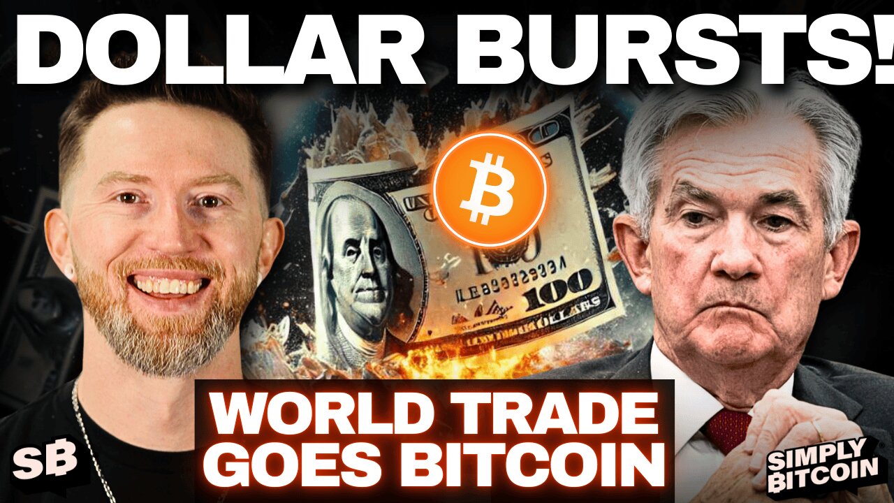 Dollar Bubble BURSTS? | Global Trade Turns to Bitcoin!
