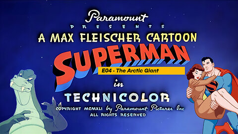 Superman E04: The Arctic Giant | Classic 1942 Animation