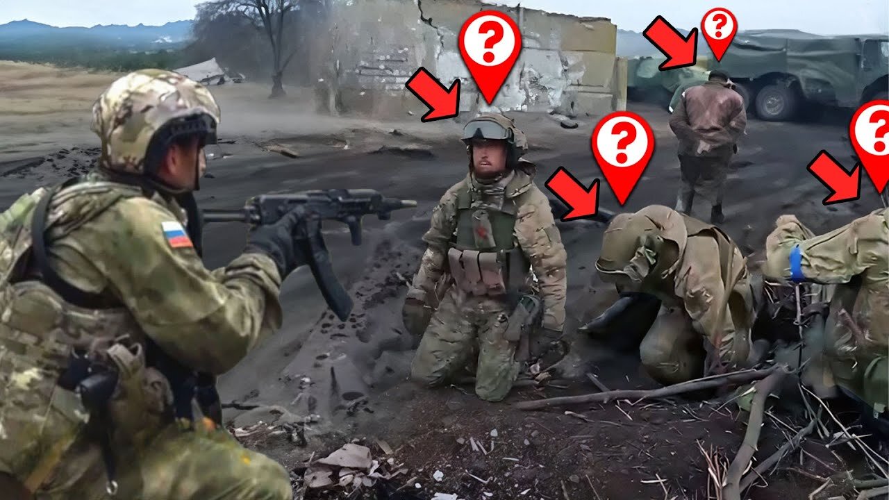 Mercenaries Ambushed by Russian Forces While Hiding in Trench!