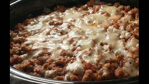 KETO CROCKPOT LASAGNA