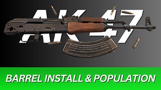 I make mistakes and fix! Ak47 barrel press, headspace, and population