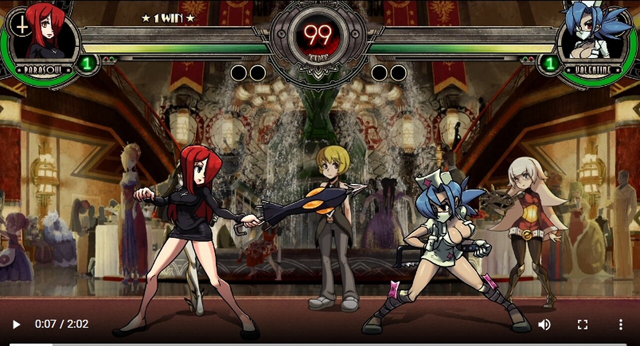 Parasoul vs Valentine