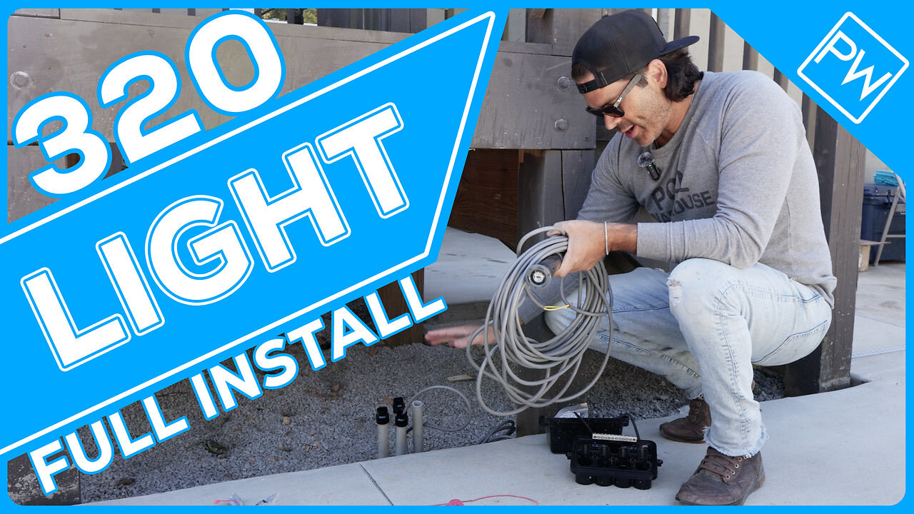 Hayward 320 Light Fixture FULL Install | Pool Warehouse