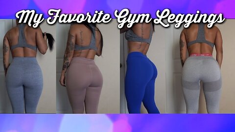 HOT GIRLS LEGGINGS LOOKBOOK Best Gym Leggings
