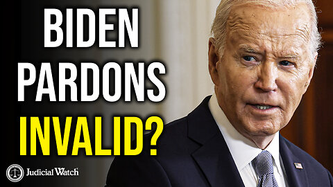 FITTON: Biden Pardons Are Null and Void!
