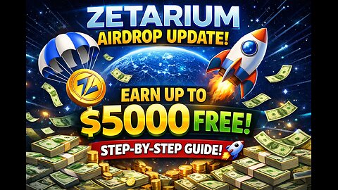 Zetarium Airdrop Update Earn Up to $5000 FREE – Step-by-Step Guide! 🚀