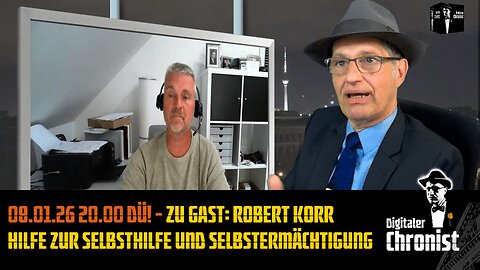 Aufzeichnung vom 08.01.26 DÜ! - Zu Gast: Robert Korr Hilfe zur Selbsthilfe und Selbstermächtigung