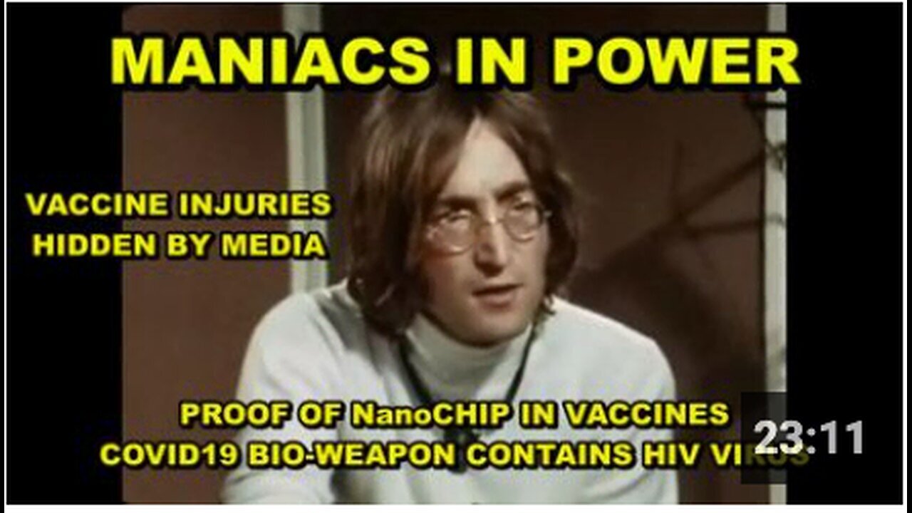 "SARS 2 Enhanced into COVID19: Maniacs in Power Develop Bio-weapon with HIV and Nanochip"